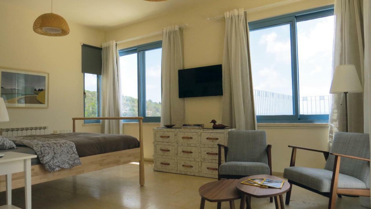 Artsea Studio Apartment With Sea View Ein Hod Luaran gambar